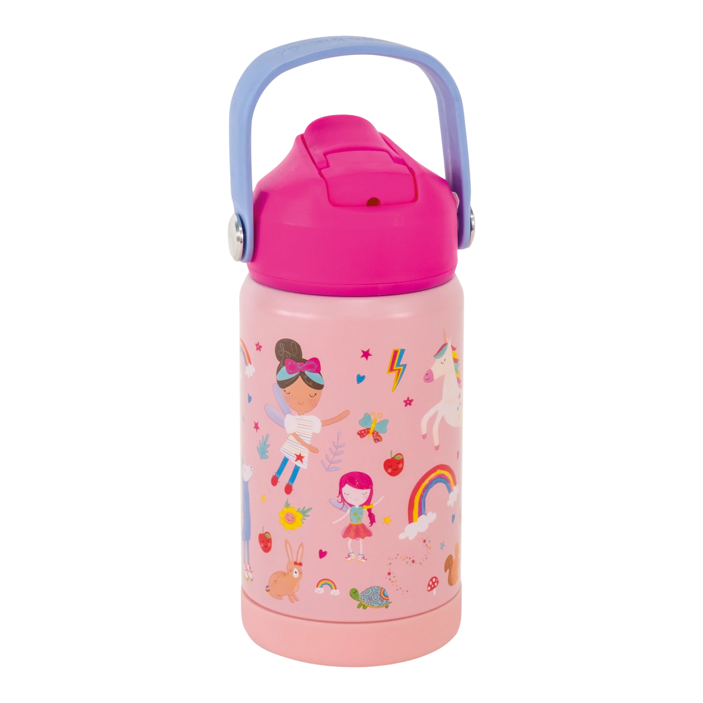 Floss & Rock Rainbow Fairy Stainless Steel Water / Drinks Bottle - 14.01 oz - Anilas UK
