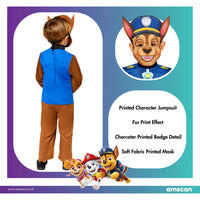 
              Paw Patrol Chase Child Costume - Anilas UK
            