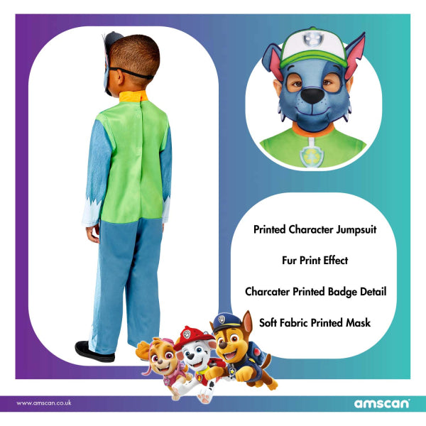 Paw Patrol Rocky Child Costume - Anilas UK