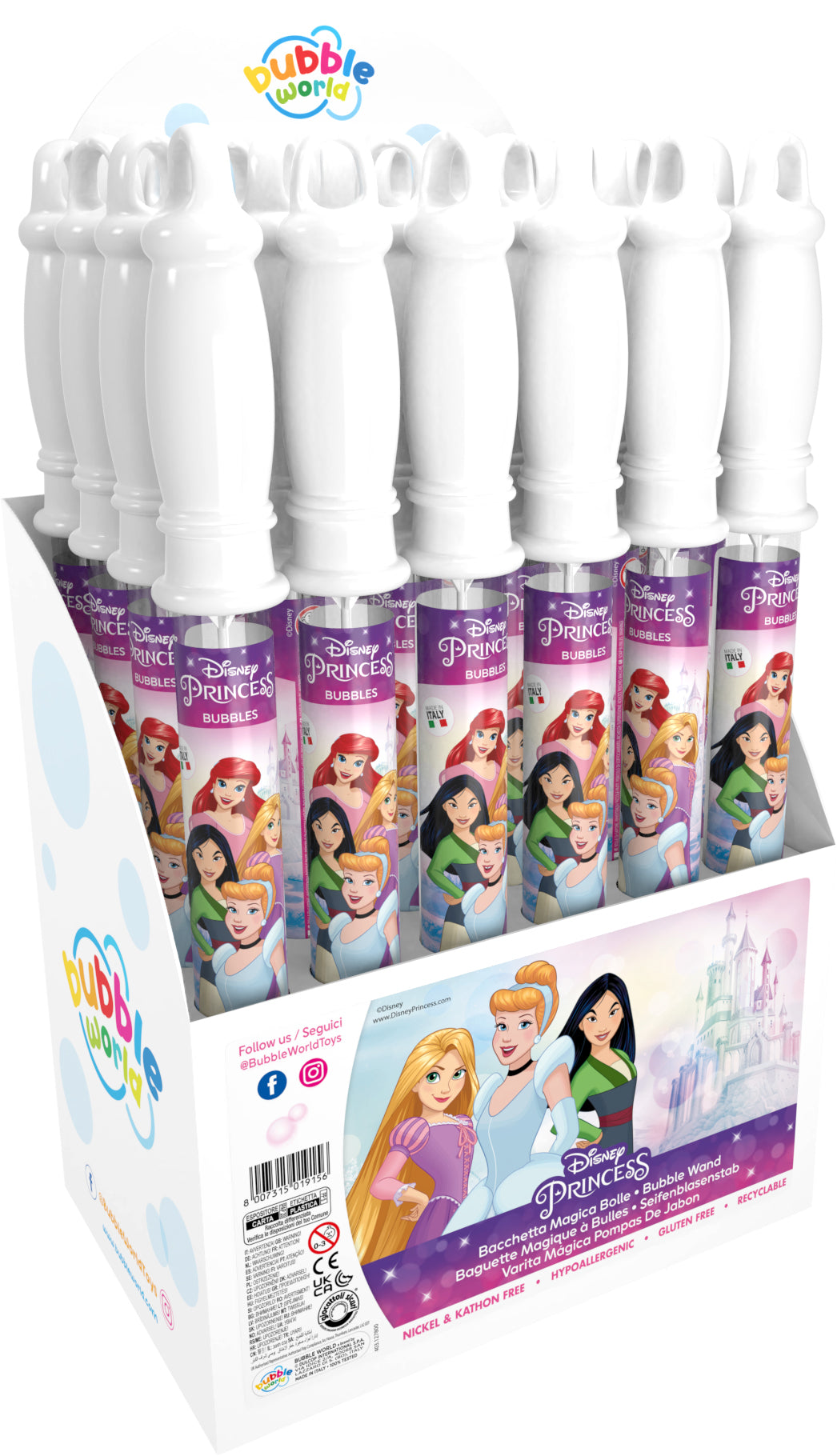 Disney Princess Bubble Sword – 120ml Wand - Anilas UK