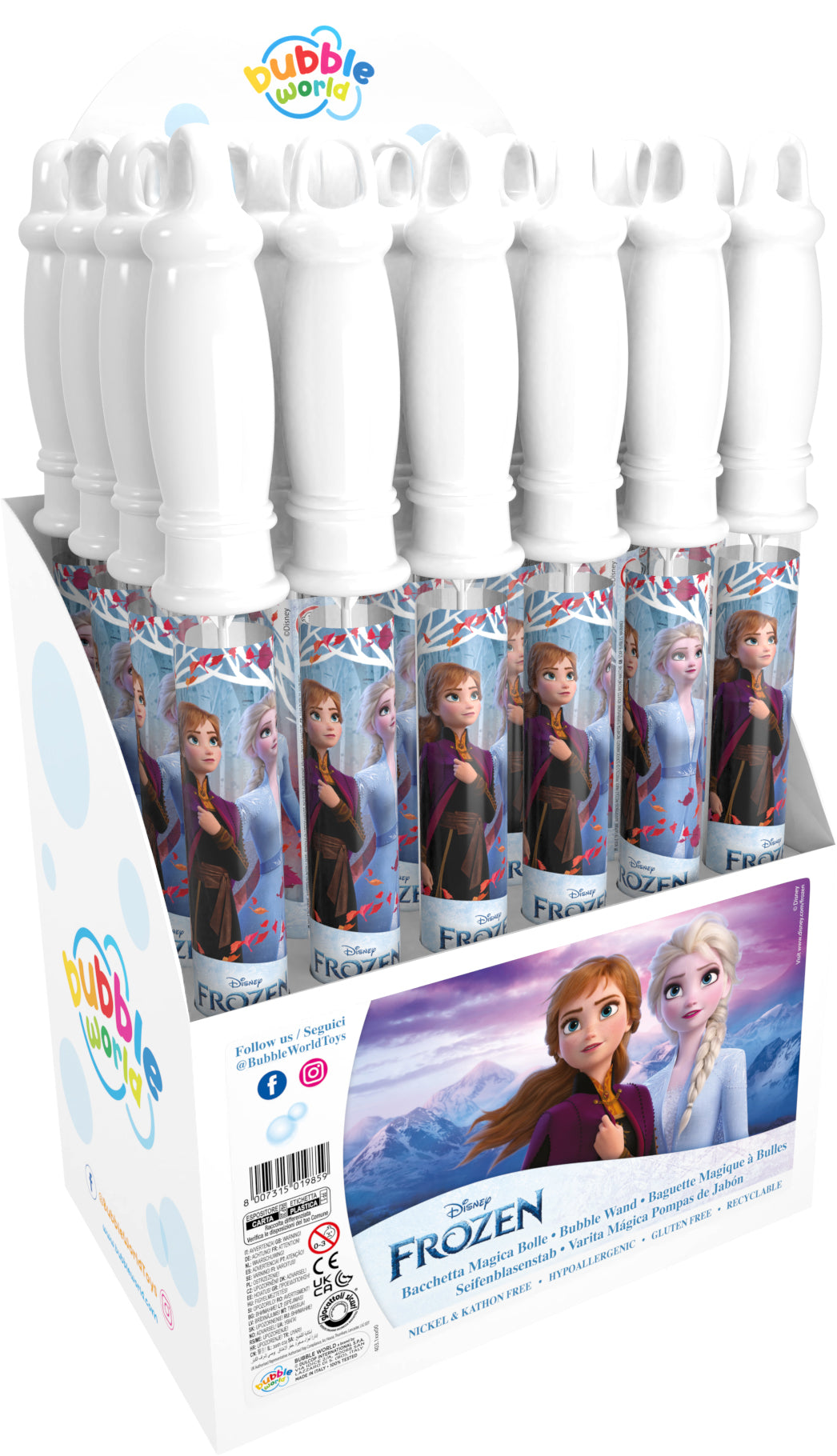 Disney Frozen Bubble Sword – 120ml Wand - Anilas UK
