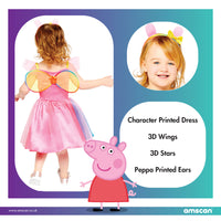 
              Peppa Pig Rainbow Dressing Up Set With Wings and Headband, - Anilas UK
            