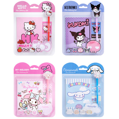 Hello Kitty & Friends Mini Stationery Set: Assorted - Anilas UK