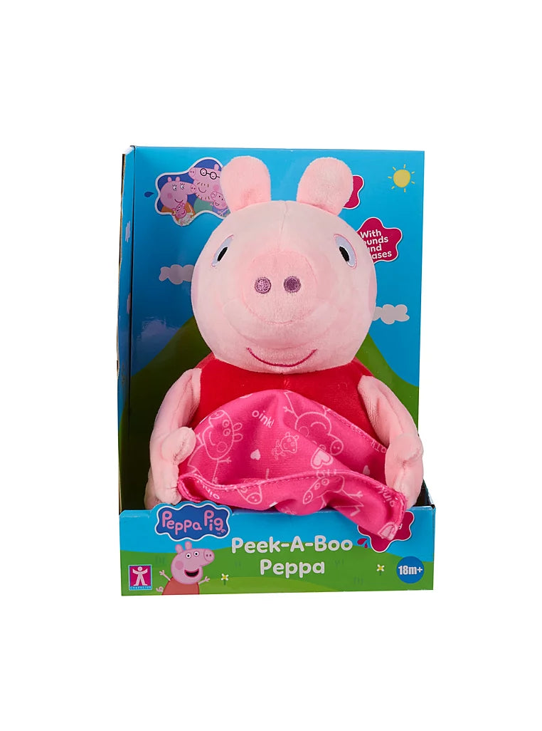Peppa Pig Peek-A-Boo Peppa Interactive Soft Toy