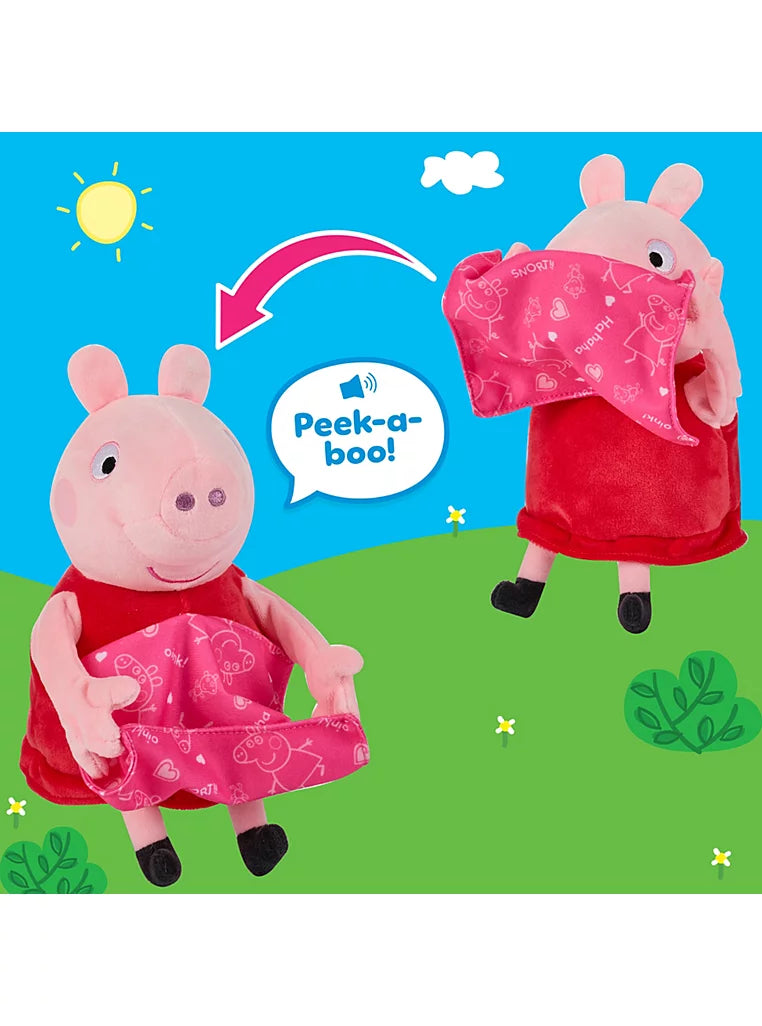 Peppa Pig Peek-A-Boo Peppa Interactive Soft Toy
