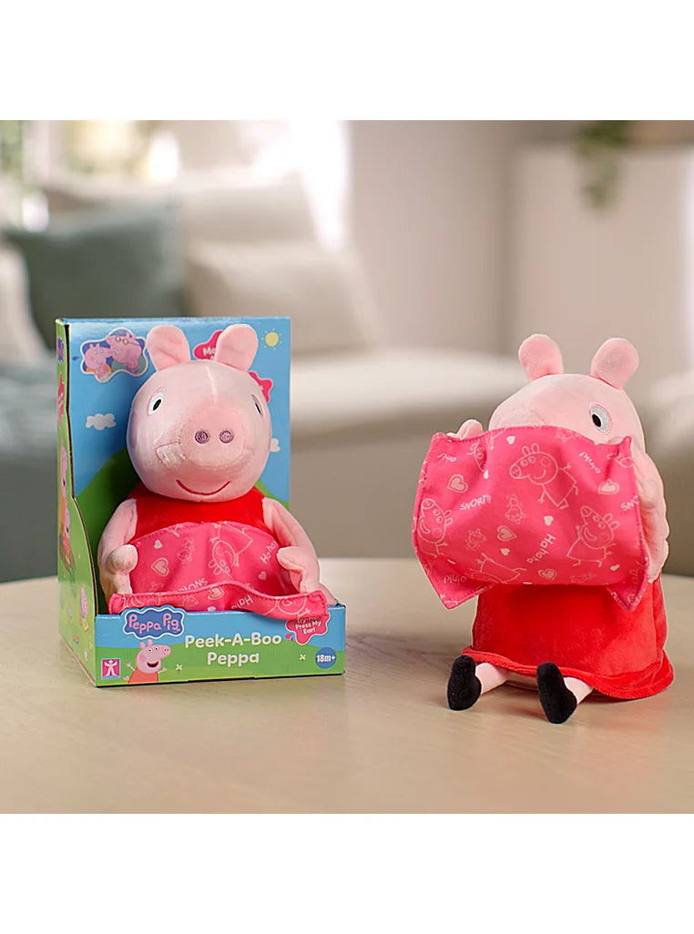 Peppa Pig Peek-A-Boo Peppa Interactive Soft Toy