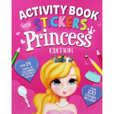 Princess Sticker Activity Book - Anilas UK