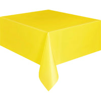 
              Sunflower Yellow Plastic  Table cover (137x274 cm)
            