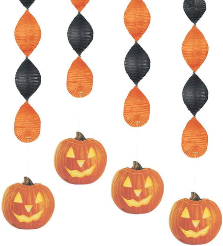 Halloween Pumpkin Hanging Decorations - Anilas UK