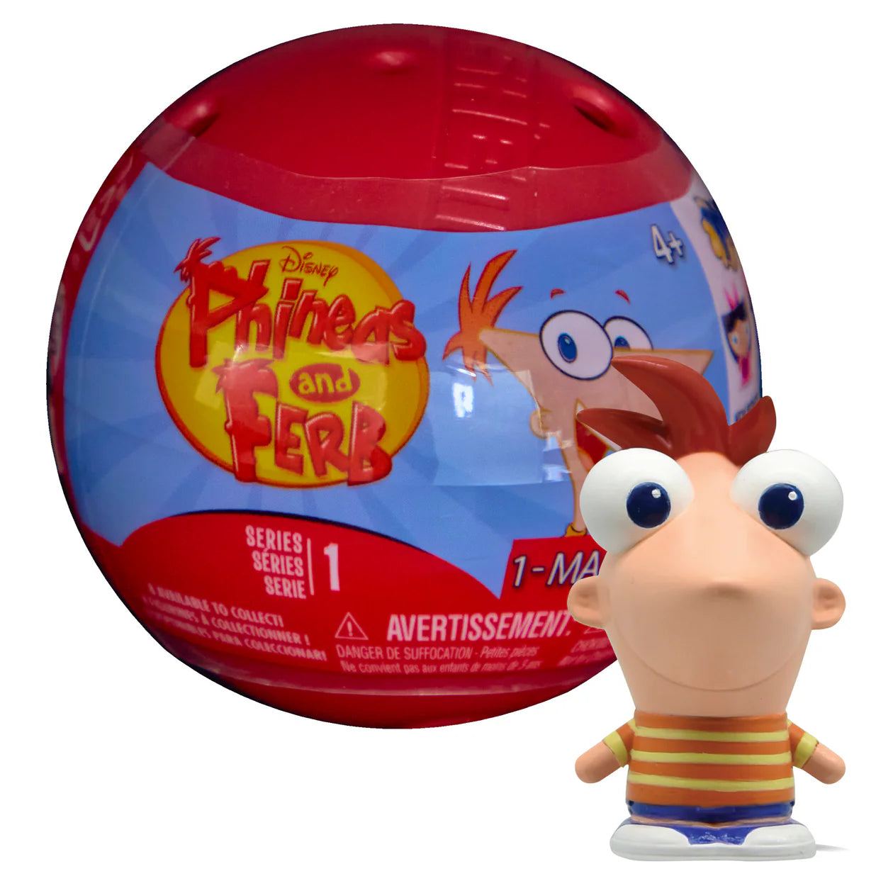 Phineas & Ferb Mash'ems -  Collectible Squishy Toy