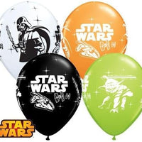 Star Wars Galaxy Printed Latex Balloons (Pack of 6)