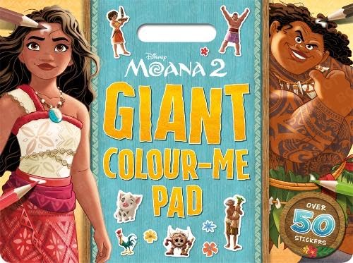 Disney Moana 2: Giant Colour-Me Pad - Anilas UK