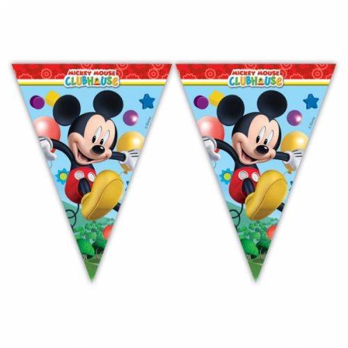 Mickey Mouse Clubhouse Birthday Party Bunting Banner - Anilas UK