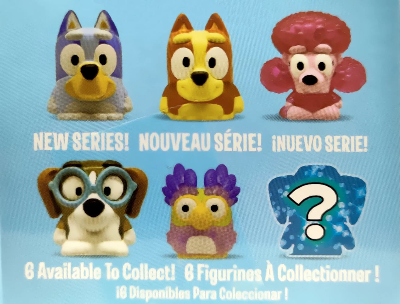Bluey Mashem series 3- Collectible Squishy Toy - Anilas UK