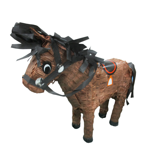 Horse Pinata, 53.9 cm, Brown Horse Design, Ages 5+ - Anilas UK