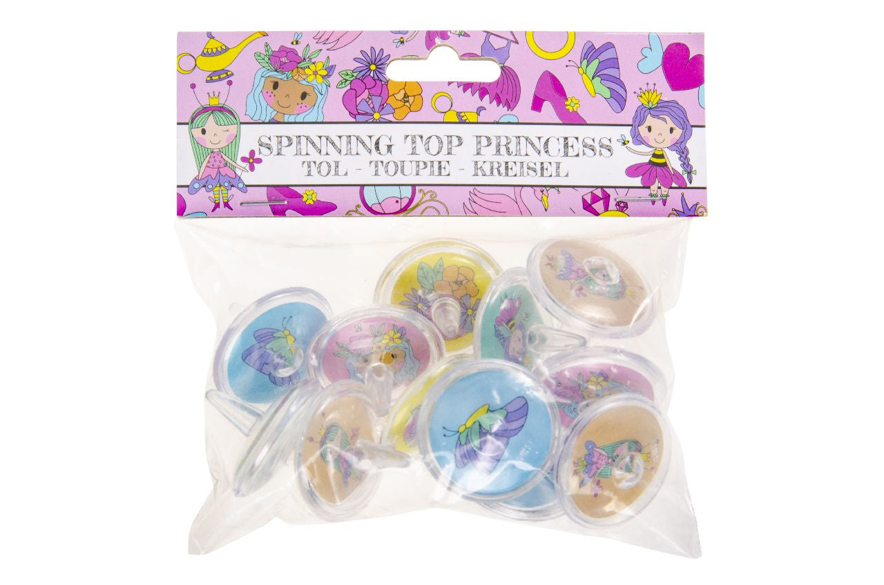 Spinning Top Princess (pack of 12) - Anilas UK