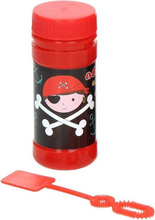 Pirate Skull and Crossbones Bubble Tub With Wand - Anilas UK