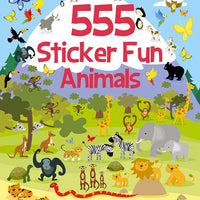 555 Sticker Fun Animals - Anilas UK