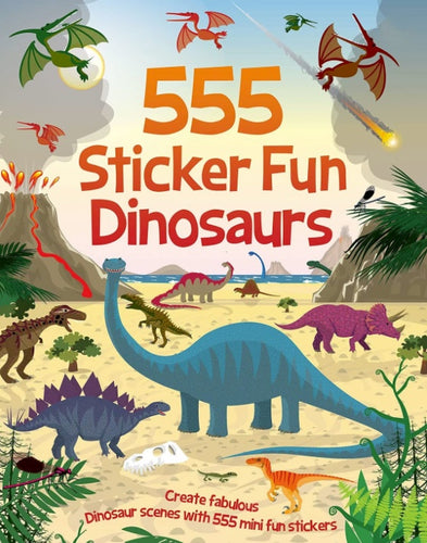 555 Sticker Fun Dinosaurs - Anilas UK