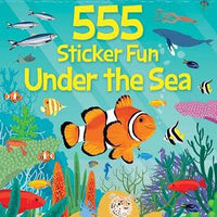 555 Sticker Fun Under the Sea - Anilas UK