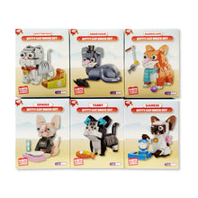 Kitty Cat, Pet Cats Building Block Brick Kit, 6 Assorted Designs - Anilas UK