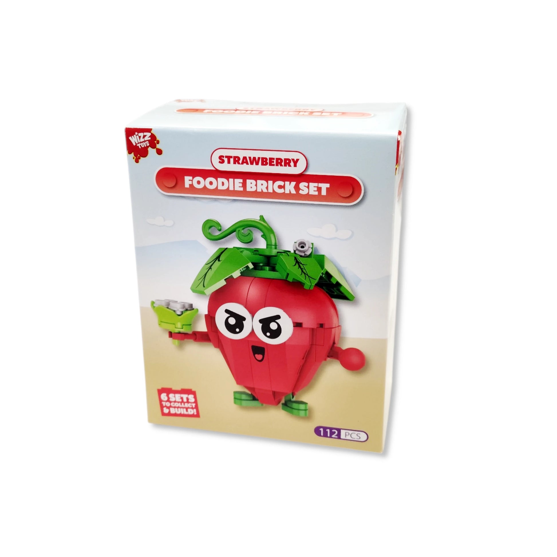 Foodie Building Block Brick Kit, 6 Assorted Designs - Anilas UK