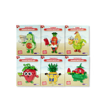 Foodie Building Block Brick Kit, 6 Assorted Designs - Anilas UK