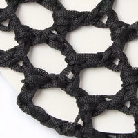 
              Black Shiny Bun Net - 10cm - Anilas UK
            