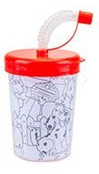 Colour Your Own Drinking Cup with Straw - Anilas UK