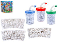 
              Colour Your Own Drinking Cup with Straw - Anilas UK
            