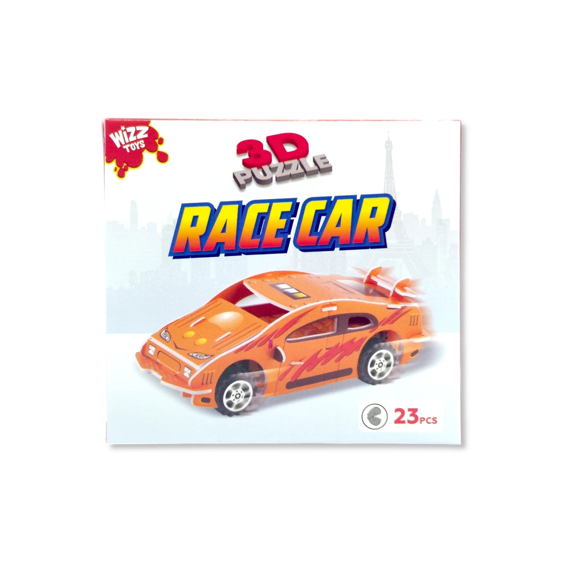 3D Puzzle Race Car - 3 assorted designs - Anilas UK