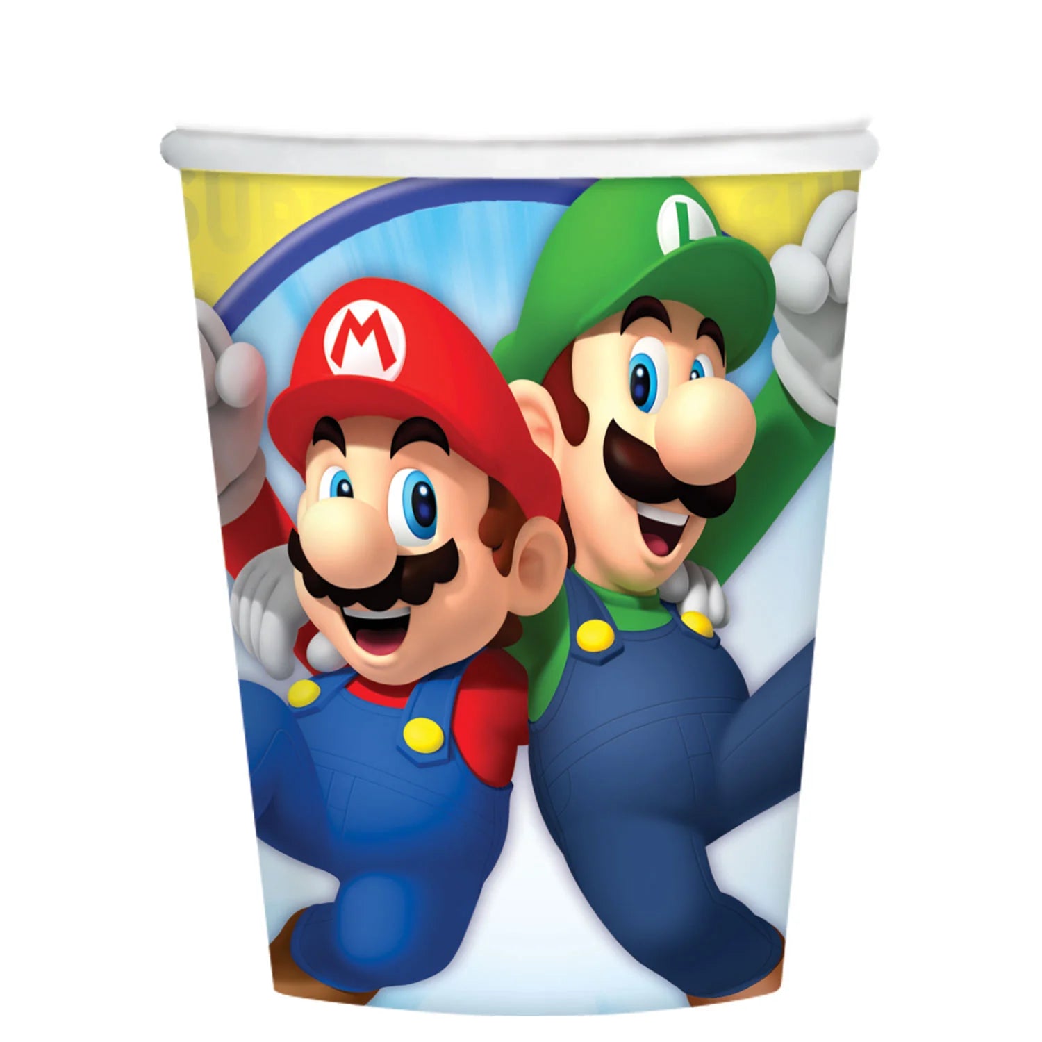 Super Mario Paper Cups (Pack of 8) - Anilas UK