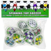 Spinning Top Football (pack of 12)