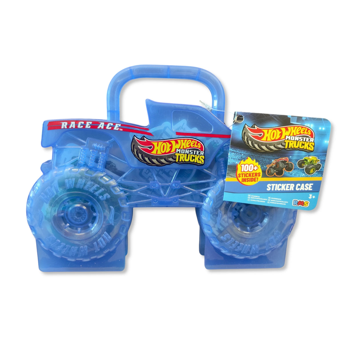 Hot Wheels Monster Trucks Sticker Case