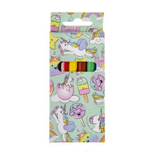Set of 6 Unicorn Mini Colouring Pencils - Anilas UK