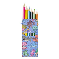 
              Set of 6 Sea Life Mini Colouring Pencils - Anilas UK
            