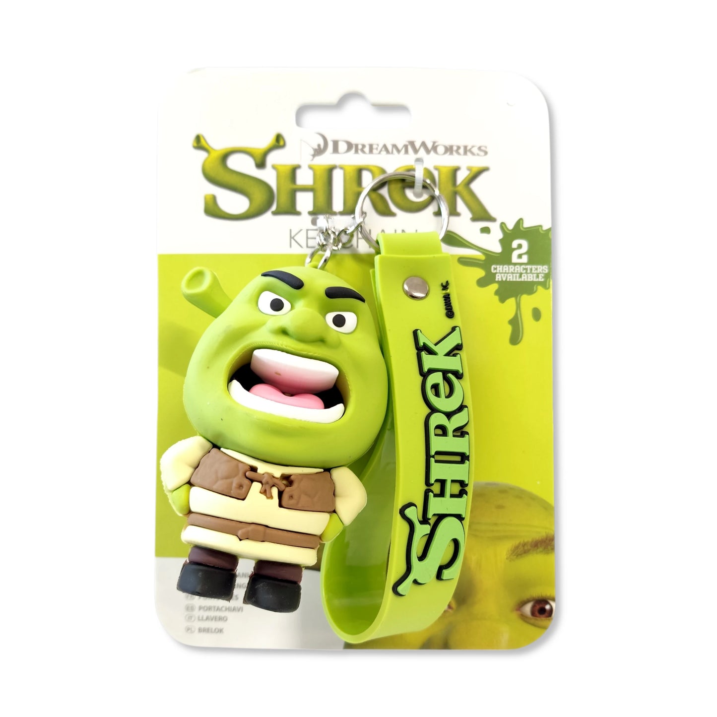 Shrek Character Keychain - Anilas UK