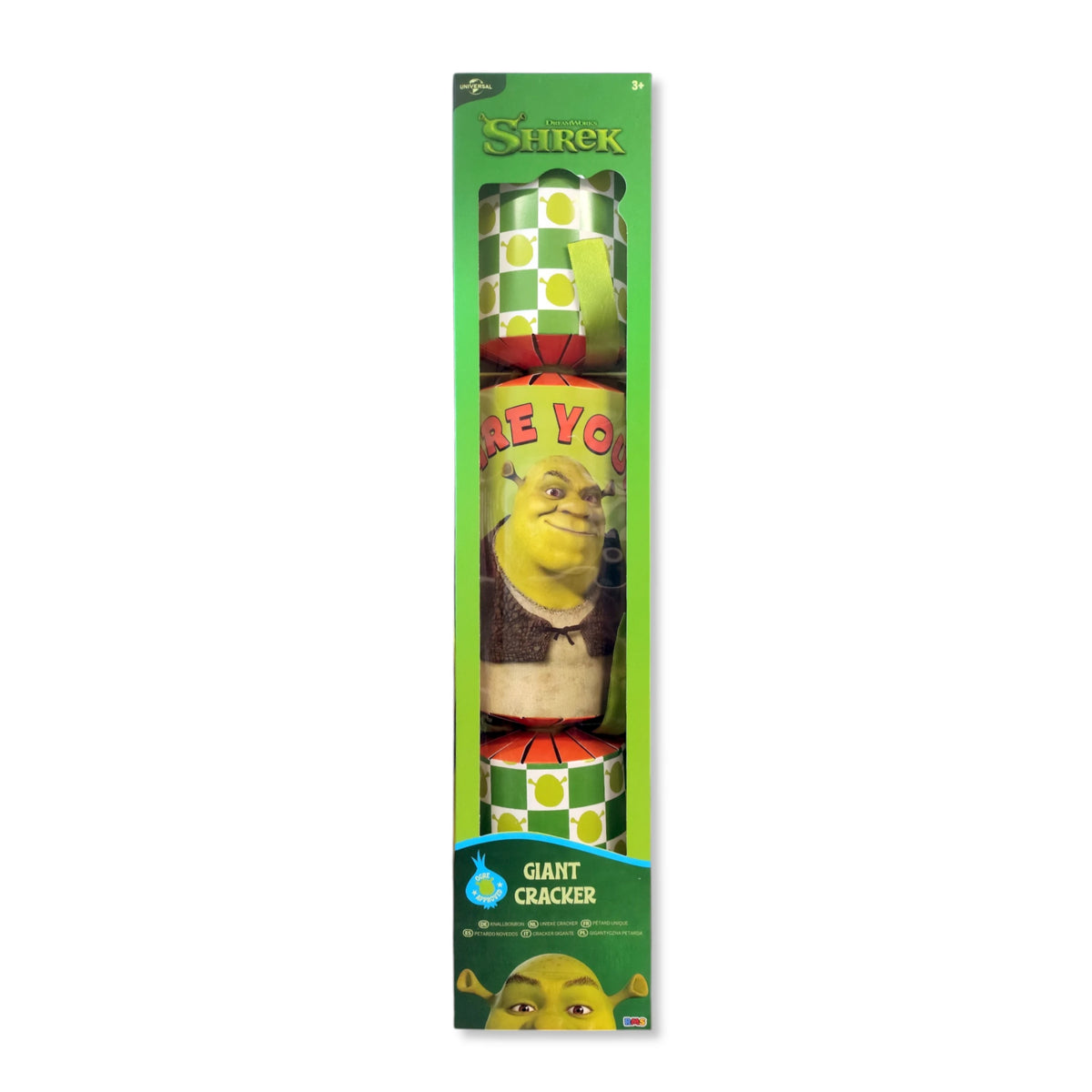 Shrek Giant Christmas Cracker 55cm