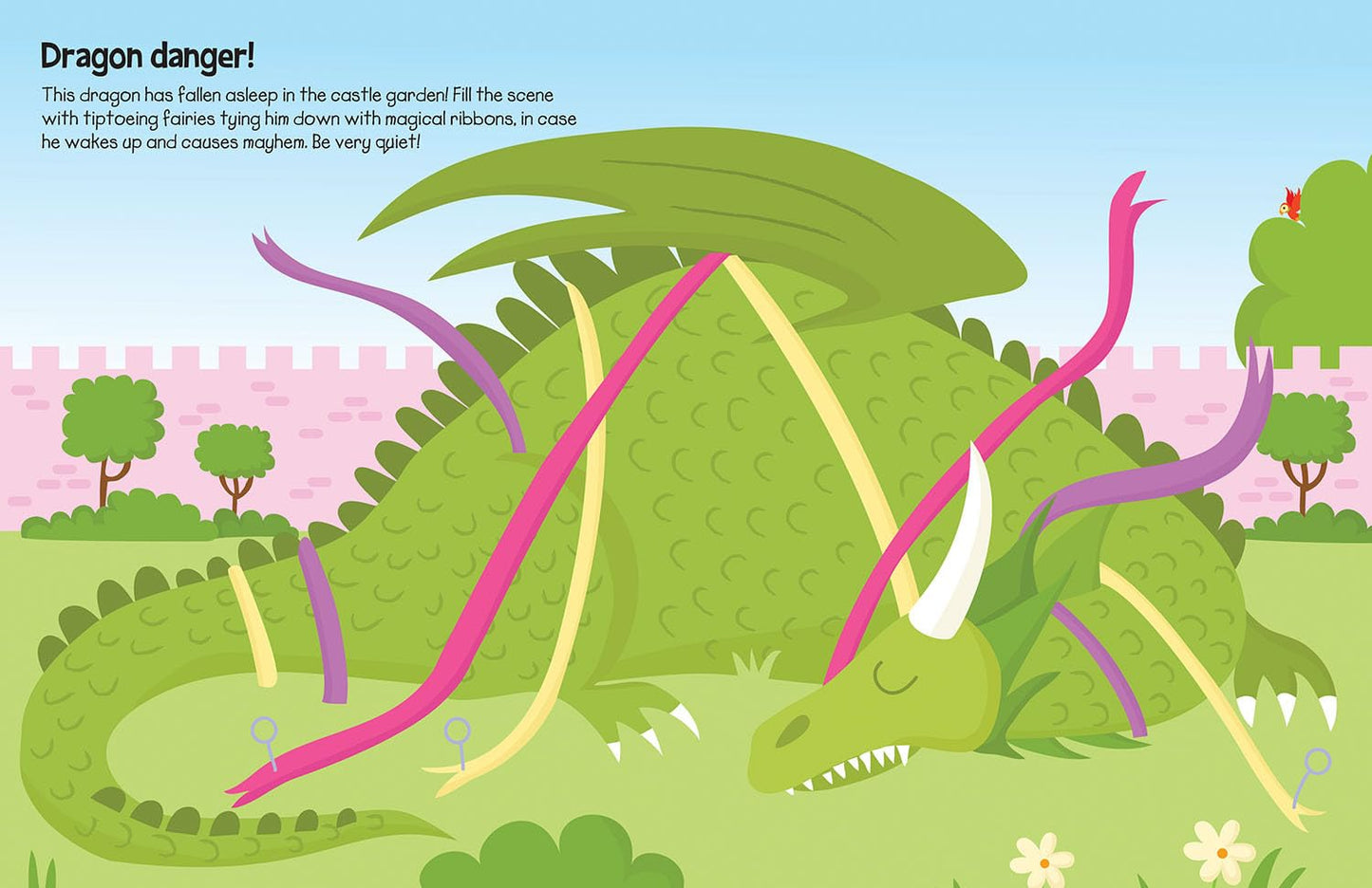 555 Sticker Fun Dragons Book