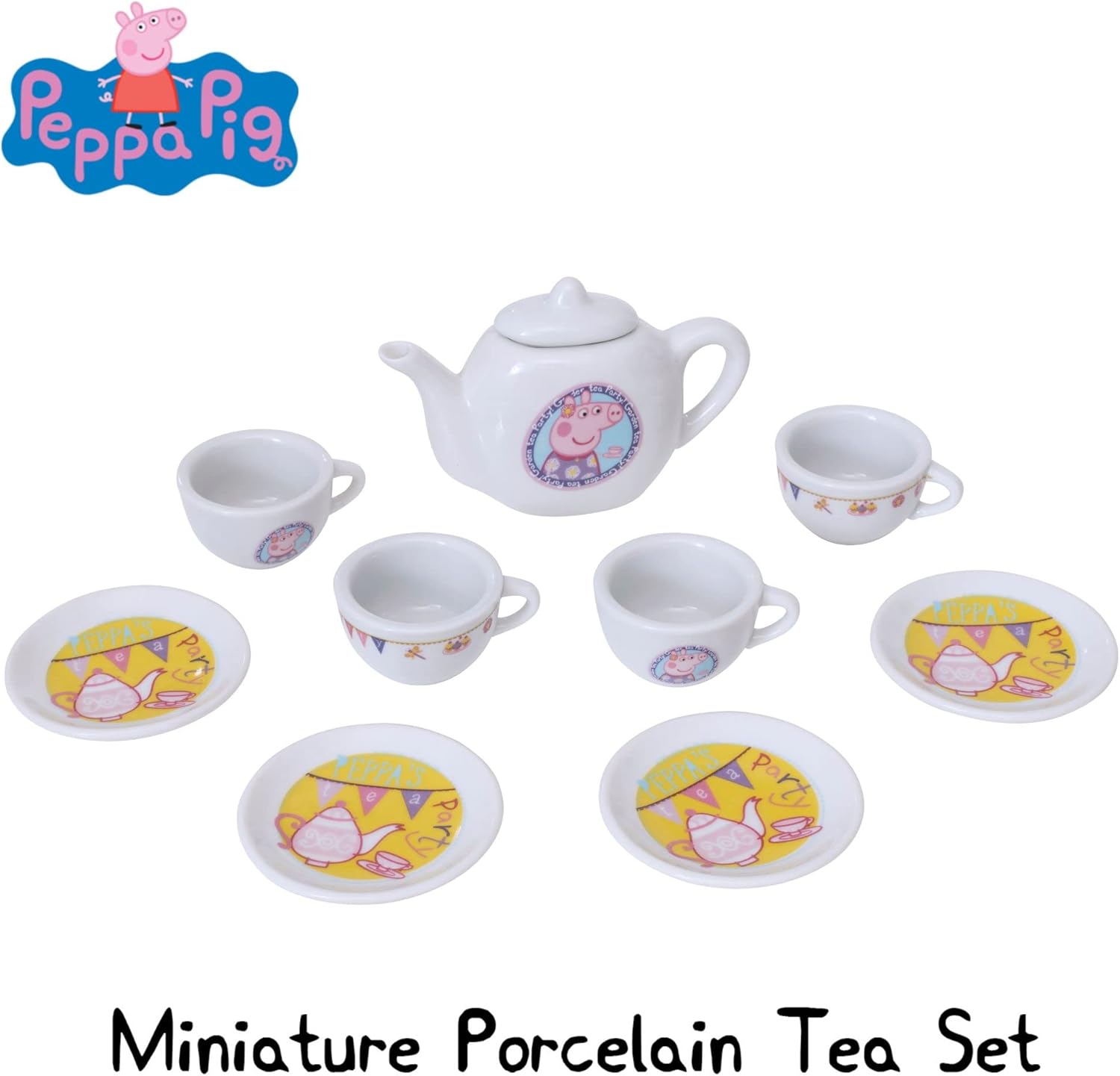 Peppa Pig Porcelain Tea Set - Anilas UK