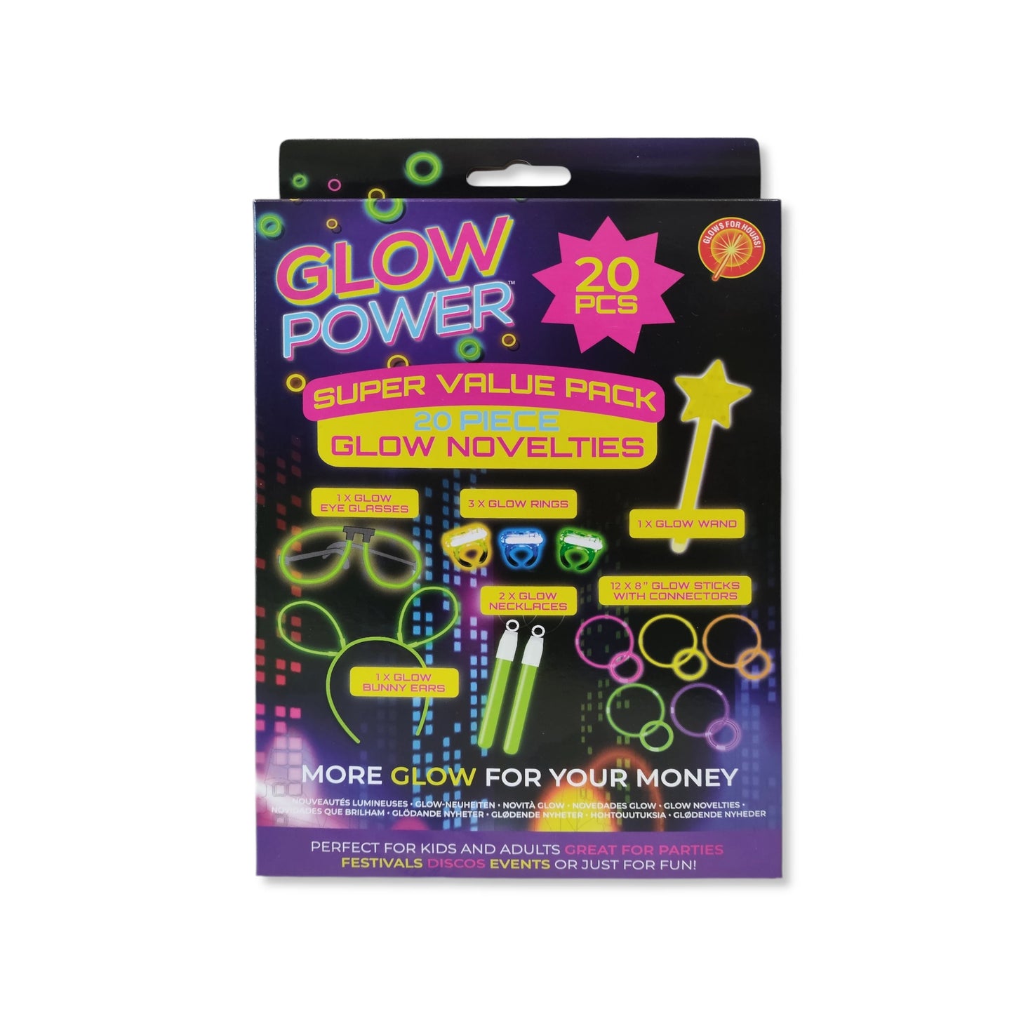 Glow Power 20 Pieces Set