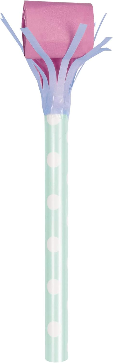 Spotty Party Blowout Whistles - 30cm (6 pieces) - Anilas UK
