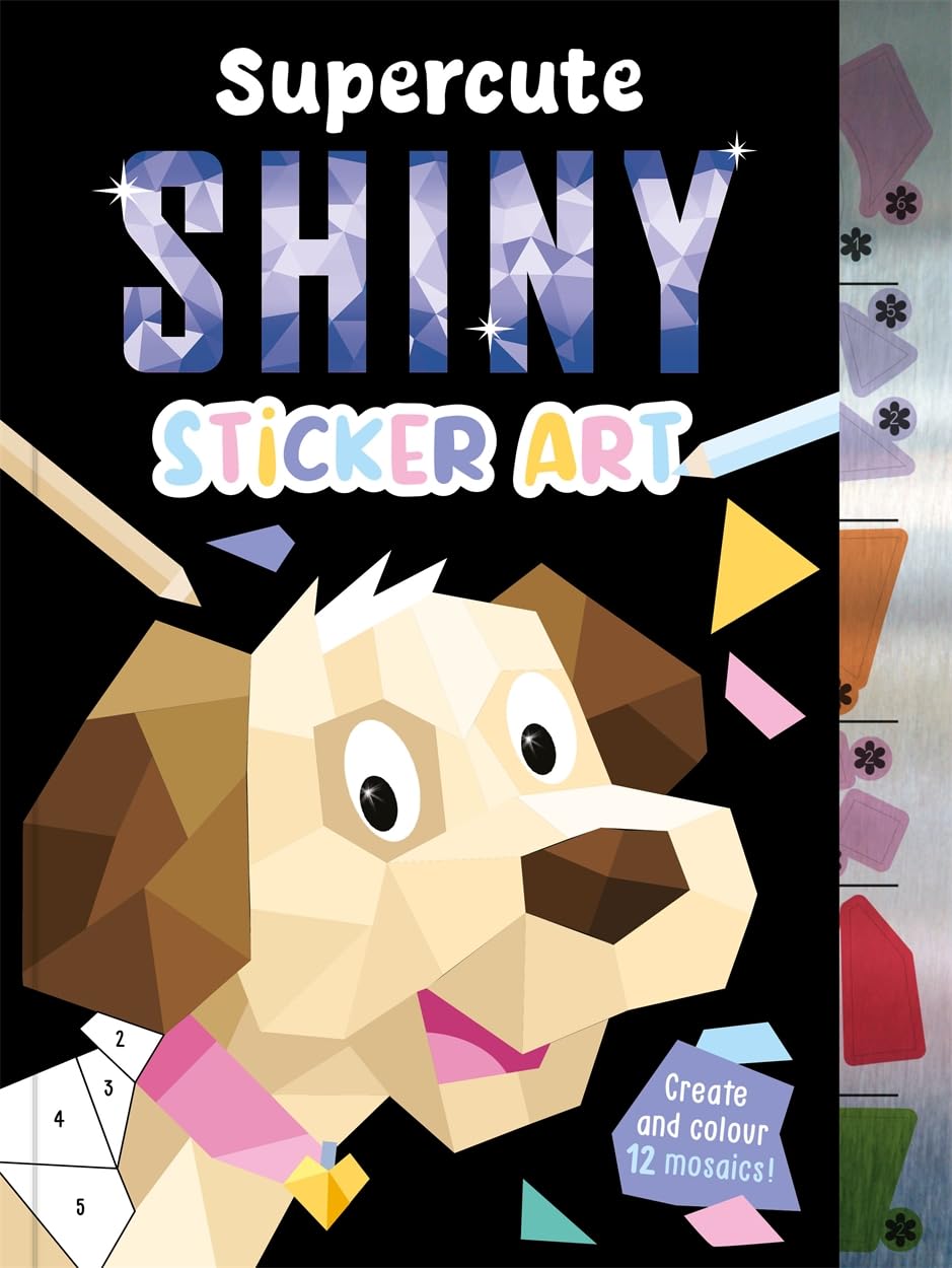 Supercute Shiny Sticker Art - Anilas UK