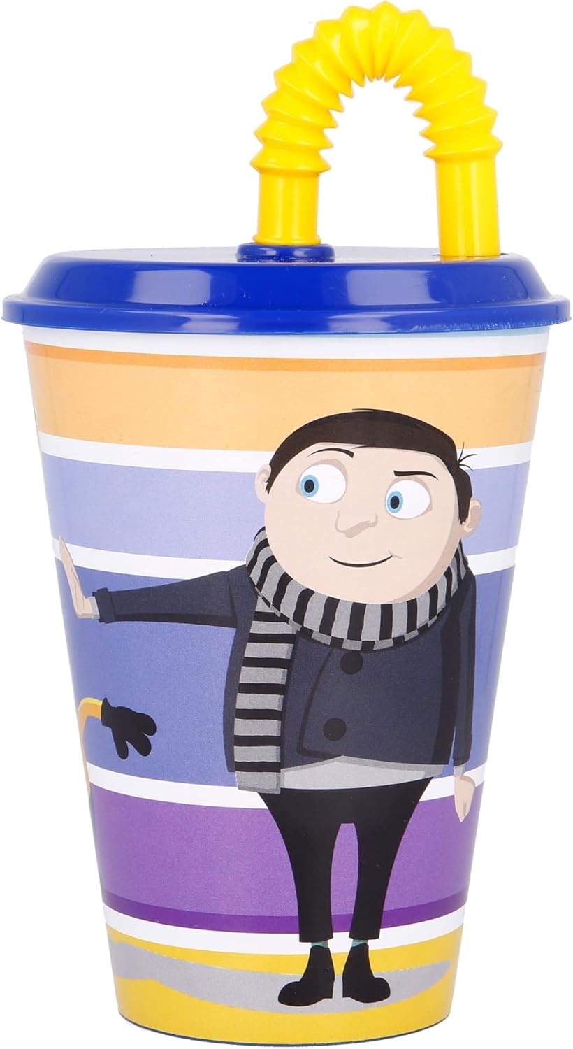 Minions 2 Drinking Cup With Straw - Anilas UK
