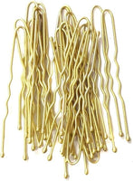 
              Blonde Waved Hair Pins - 45mm (Pack of 36) - Anilas UK
            