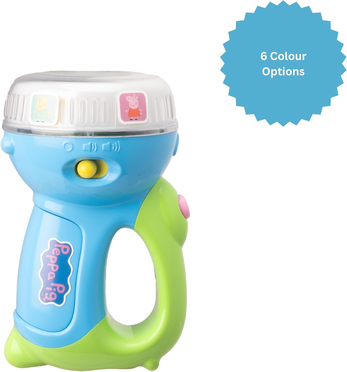 Peppa Pig Colour Change Light & Sound Torch - Anilas UK