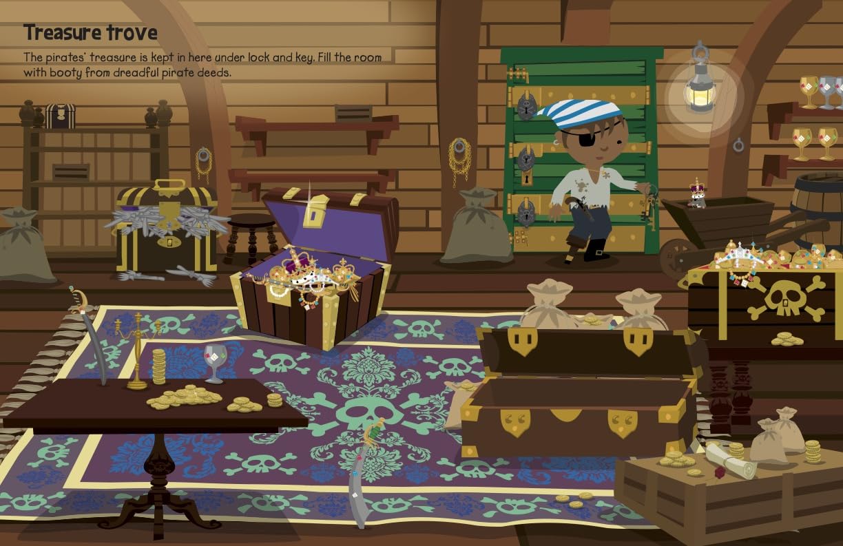 555 Sticker Fun - Pirate Ship Activity Book