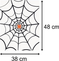 
              Halloween Pin the Spider on the Web Party Game - Anilas UK
            