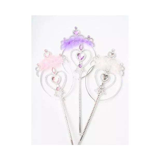 Heart Tiara Headband And Wand Set - Anilas UK