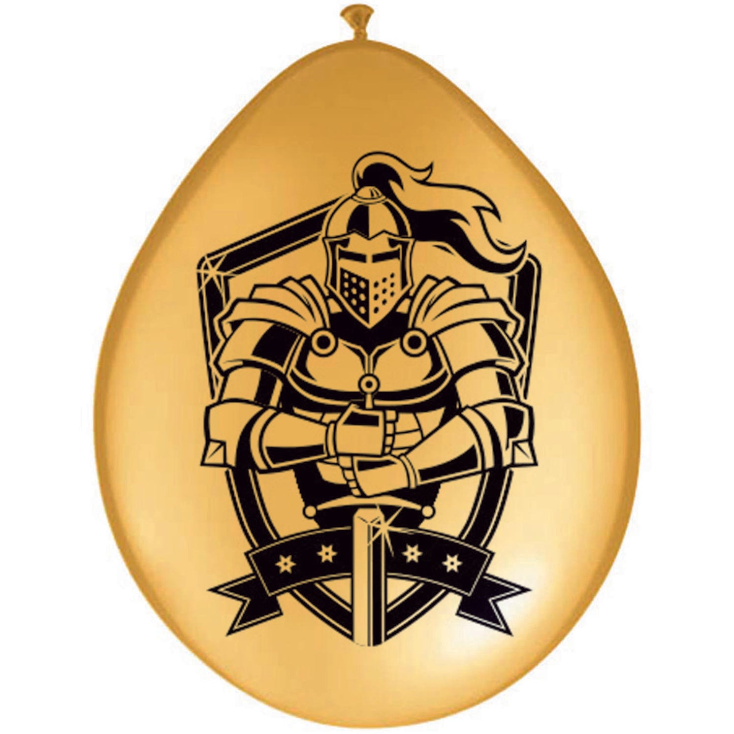 Knight Reinier Latex Balloons 30 cm (Pack of 8) - Anilas UK